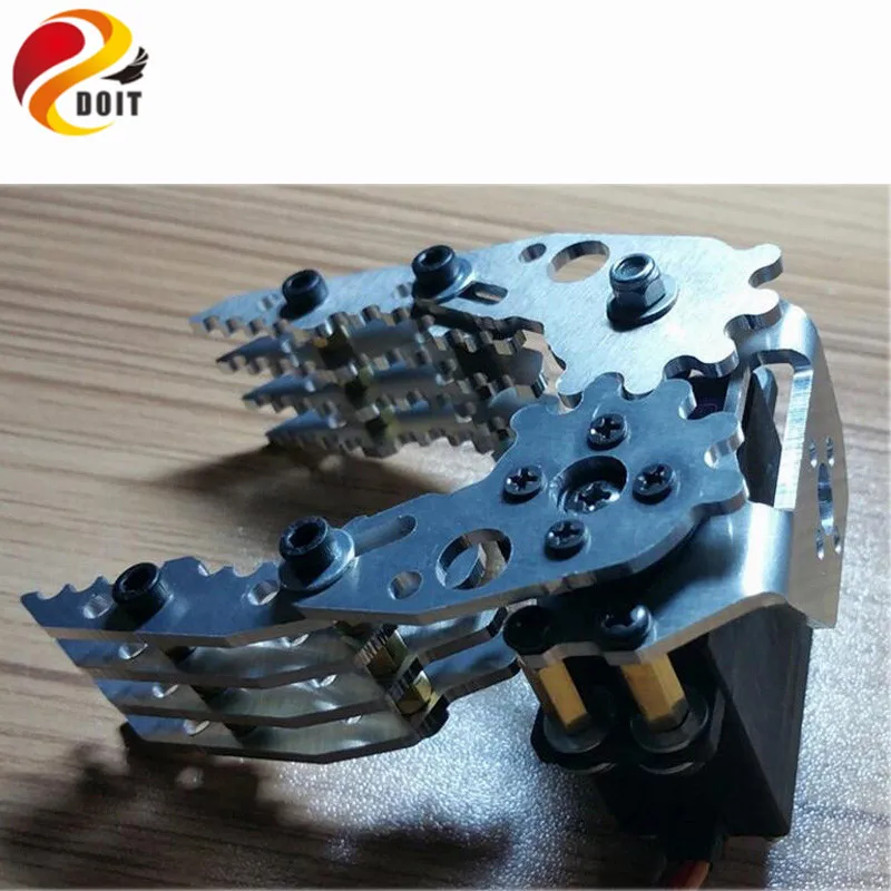 

DOIT Robot Gripper Claw Clamp for Robotic Arm for Arduino Manipulator Robot Hand Finger Mechanical Claws G6 Free Shipping