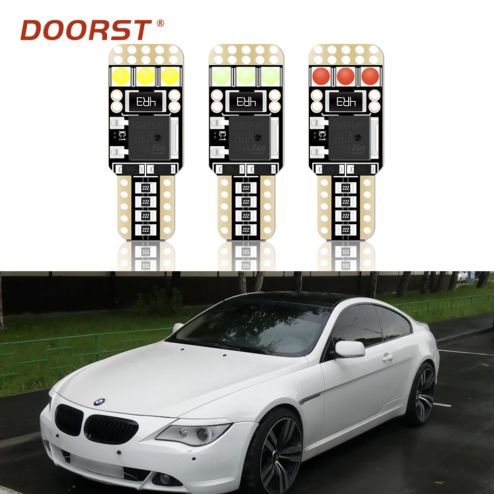 W5W T10 3030 Canbus автомобильные светодиодные лампы 12 В для BMW 4 серии Gran Coupe 5 Touring G30 F10 E60 E39