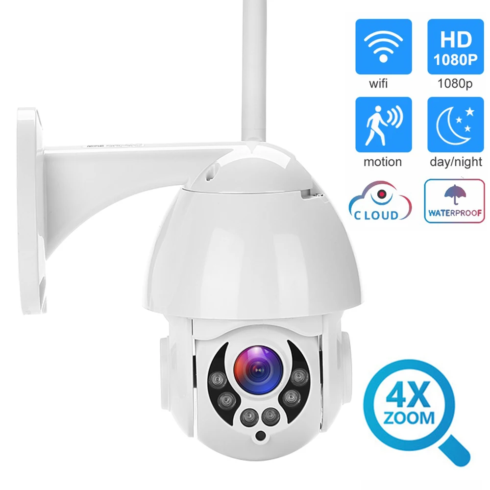 HD 1080P 2MP IP Camara WiFi Outdoor PTZ Speed Dome IR Onvif Wireless Wi-Fi Camera Security Surveillance ipcam ipcamera ip camara
HD 1080P 2MP IP Camara WiFi Outdoor PTZ Speed Dome IR Onvif Wireless Wi-Fi Camera Security Surveillance ipcam ipcamera ip camara