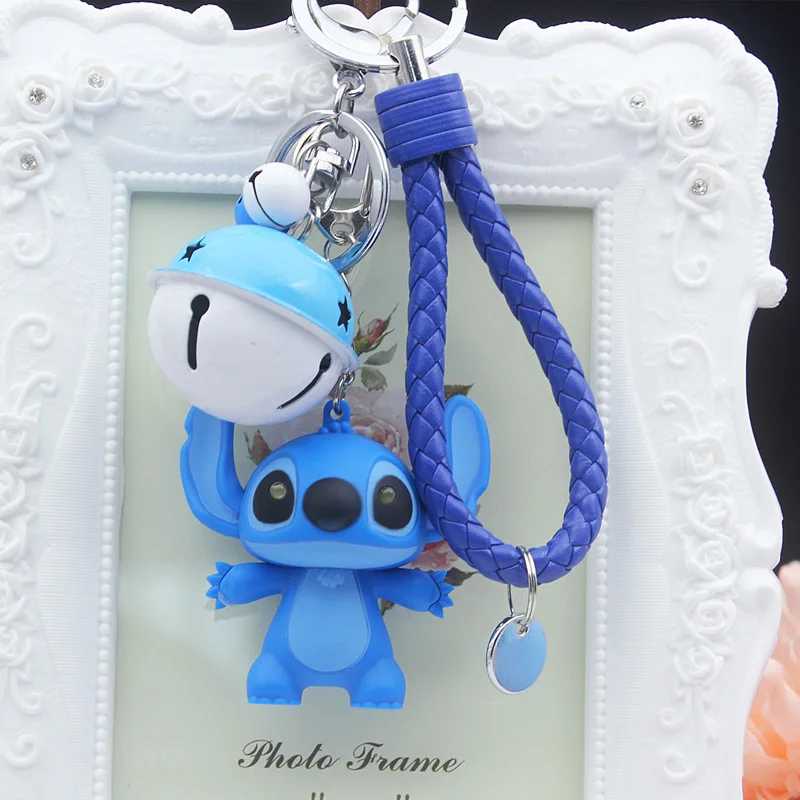 Fashion Lilo Stitch LED Flashlight Keychain Car Porte Clef Key Rings Charm with Sound,Say I Love You Key Chain Trinkets Llavero
Fashion Lilo Stitch LED Flashlight Keychain Car Porte Clef Key Rings Charm with Sound,Say I Love You Key Chain Trinkets Llavero