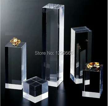 5 Pcs Hot sale high quality Clear crystal Acrylic Column Jewelry holder Bracelet Ring Jewelry Display Stand Rack
5 Pcs Hot sale high quality Clear crystal Acrylic Column Jewelry holder Bracelet Ring Jewelry Display Stand Rack