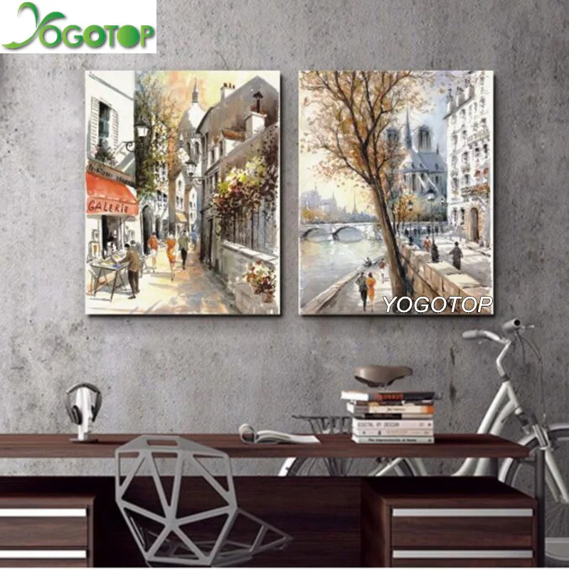 YOGOTOP DIY Diamond Painting Cross Stitch Kits Full Embroidery 5D Square Drill Mosaic Wall Art City street scenery 2pcs ML575
YOGOTOP DIY Diamond Painting Cross Stitch Kits Full Embroidery 5D Square Drill Mosaic Wall Art City street scenery 2pcs ML575