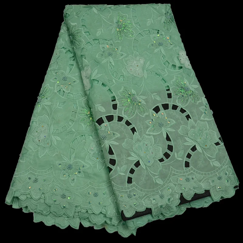 (5yards/pc) high quality Swiss voile lace fabric mint green African cotton lace fabric with beads sequins for party dress CLP227
(5yards/pc) high quality Swiss voile lace fabric mint green African cotton lace fabric with beads sequins for party dress CLP227