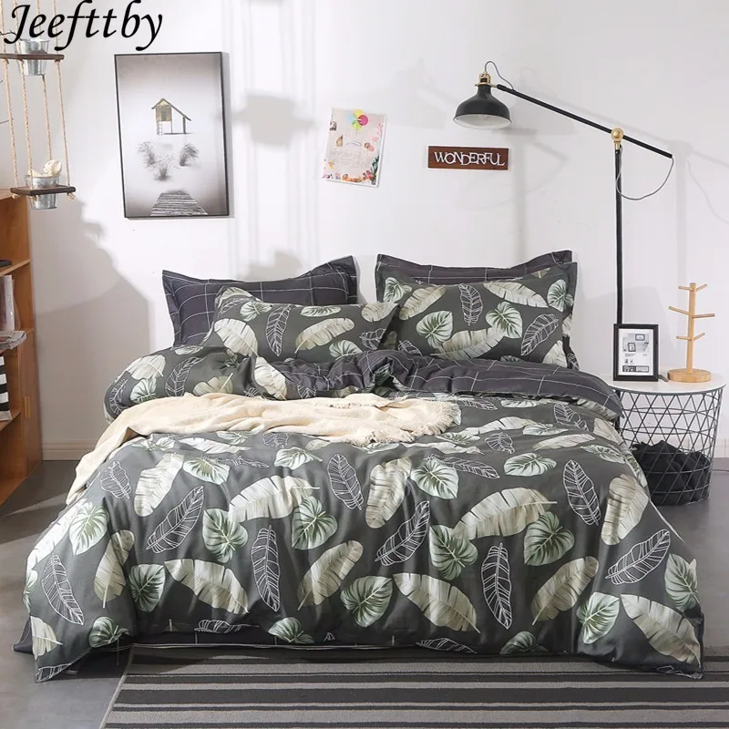Sale Home Textiles Leaves Bedclothes Flat Bed Sheet Bedding Set King Queen Full Twin Size Duvet Cover Linens Pillowcase 3/4pcs
Sale Home Textiles Leaves Bedclothes Flat Bed Sheet Bedding Set King Queen Full Twin Size Duvet Cover Linens Pillowcase 3/4pcs
