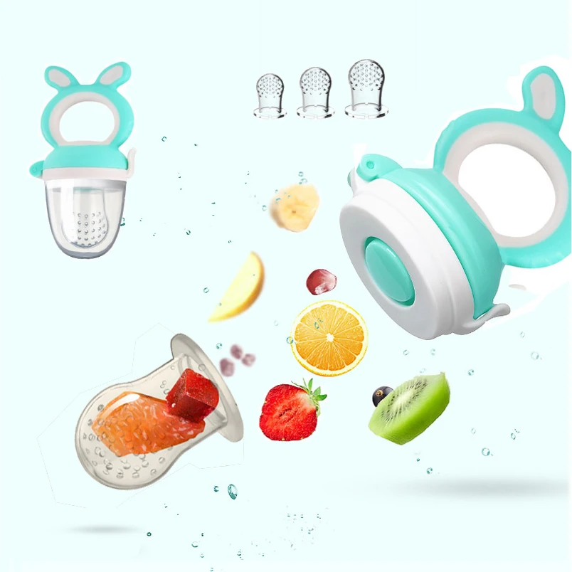Baby Food Feeder Teething Pacifier Fruit Silicone Teether Send free three net bags and receipt boxes K10
Baby Food Feeder Teething Pacifier Fruit Silicone Teether Send free three net bags and receipt boxes K10