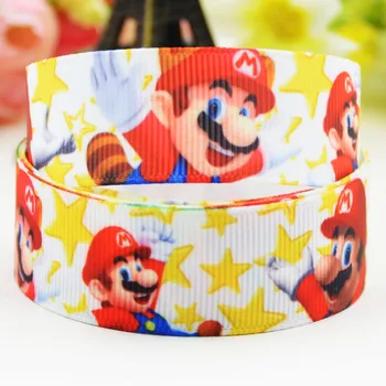 7/8'' 22mm,1" 25mm,1-1/2" 38mm,3" 75mm Super Mario Bros Character printed Grosgrain Ribbon party decoration X-02106 10 Yards
7/8'' 22mm,1" 25mm,1-1/2" 38mm,3" 75mm Super Mario Bros Character printed Grosgrain Ribbon party decoration X-02106 10 Yards