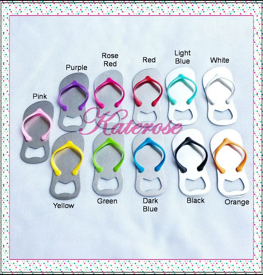 (50pcs/lot)FREE SHIPPING+Customized Wedding Favors Flip Flop Bottle Opener Printing LOGO Mix Colors Available Party Giveaway 
(50pcs/lot)FREE SHIPPING+Customized Wedding Favors Flip Flop Bottle Opener Printing LOGO Mix Colors Available Party Giveaway