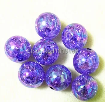 (Choose size)12mm/16mm/20mm purple color Acrylic clear AB Crack Beads, Colorful Chunky Beads for Necklace Jewelry
(Choose size)12mm/16mm/20mm purple color Acrylic clear AB Crack Beads, Colorful Chunky Beads for Necklace Jewelry