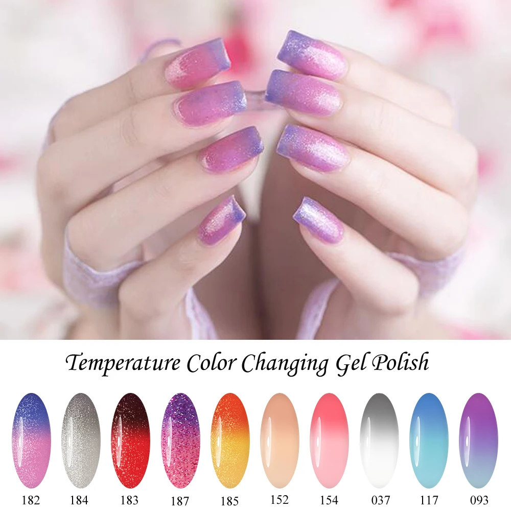 Y&S 8ml Temperature Changing Color UV Gel Nail Polish Soak Off Led Lacquer Pick Any 1 | Красота и здоровье