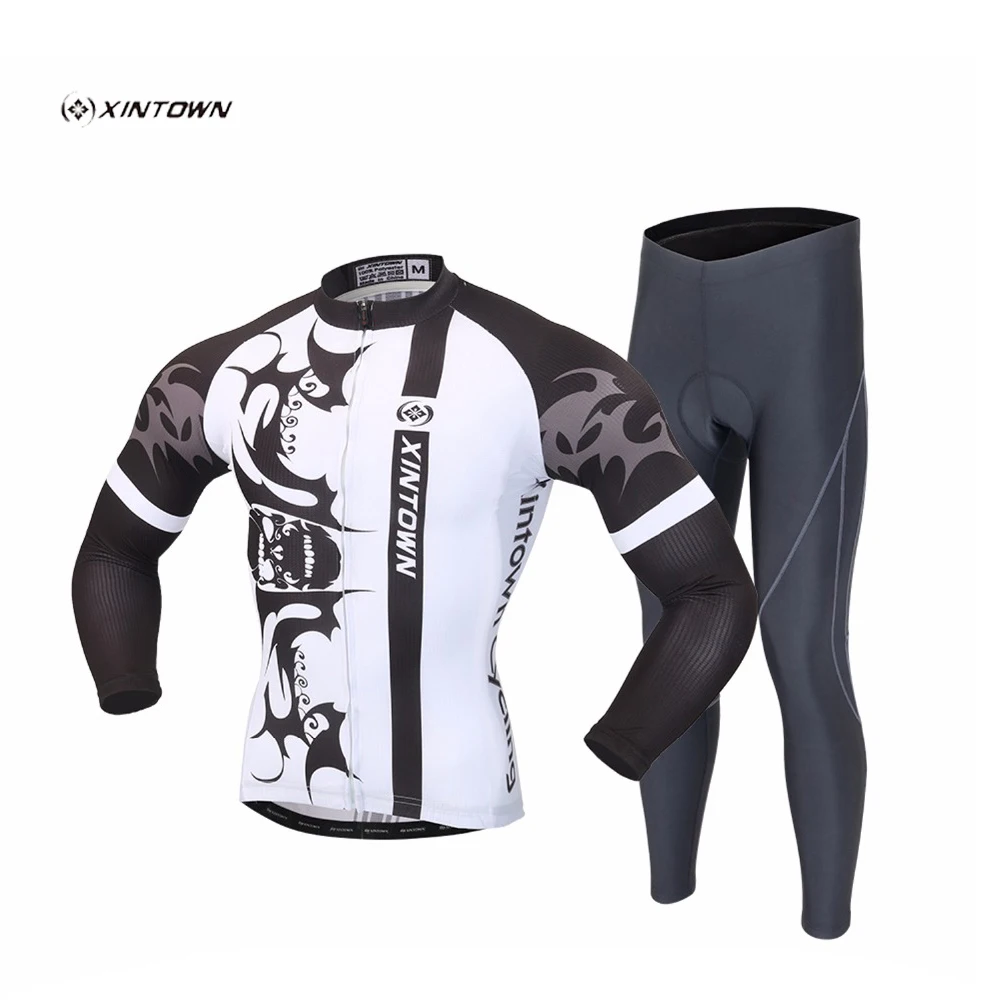 XINTOWN Men Long Sleeve Cycling Clothing Bicycle Sport Jersey Set MTB Wear Quick Dry Ropa Ciclismo Hombre Suit Ropa Ciclismo Set
XINTOWN Men Long Sleeve Cycling Clothing Bicycle Sport Jersey Set MTB Wear Quick Dry Ropa Ciclismo Hombre Suit Ropa Ciclismo Set