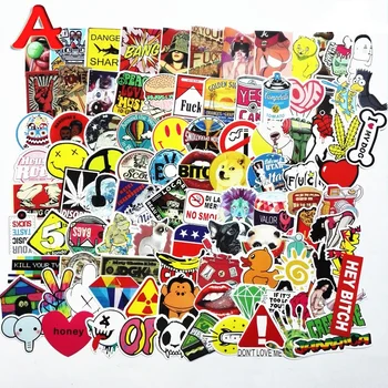 (Not Random)100pcs Car Stickers Motorcycle Bicycle Luggage Laptop Decal Graffiti Patches Skateboard Bumper stickers
(Not Random)100pcs Car Stickers Motorcycle Bicycle Luggage Laptop Decal Graffiti Patches Skateboard Bumper stickers