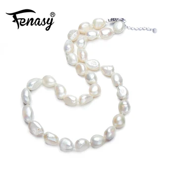 FENASY Bohemian charm Baroque Pearl Necklace For women Trendy 2019 New Fine Jewelry wedding Jewelry Choker Necklace
FENASY Bohemian charm Baroque Pearl Necklace For women Trendy 2019 New Fine Jewelry wedding Jewelry Choker Necklace