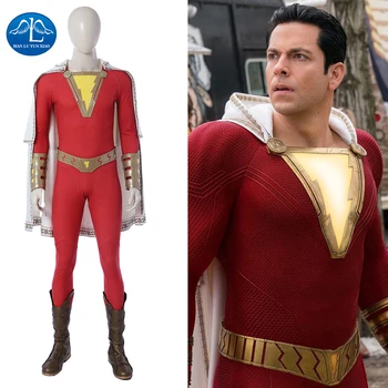 MANLUYUNXIAO Billy Batson Cosplay Halloween Costumes For Men Adult DC Superhero William Joseph Captain Marvel Outfit Full Set
MANLUYUNXIAO Billy Batson Cosplay Halloween Costumes For Men Adult DC Superhero William Joseph Captain Marvel Outfit Full Set