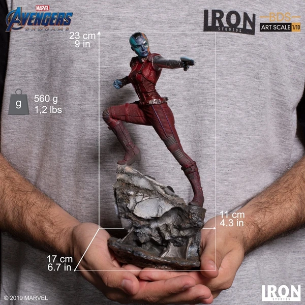 IRON STUDIOS 1/10 The Avengers 4 Nebula Collection Garage Kit Statue for Fans Holiday Gift
IRON STUDIOS 1/10 The Avengers 4 Nebula Collection Garage Kit Statue for Fans Holiday Gift