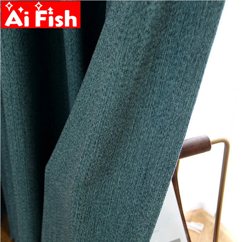 Nordic minimalist Blue Cashmere Window Curtains For Living Room Thickened Hemp Modren Light-transparent Sheer DF036-40
Nordic minimalist Blue Cashmere Window Curtains For Living Room Thickened Hemp Modren Light-transparent Sheer DF036-40