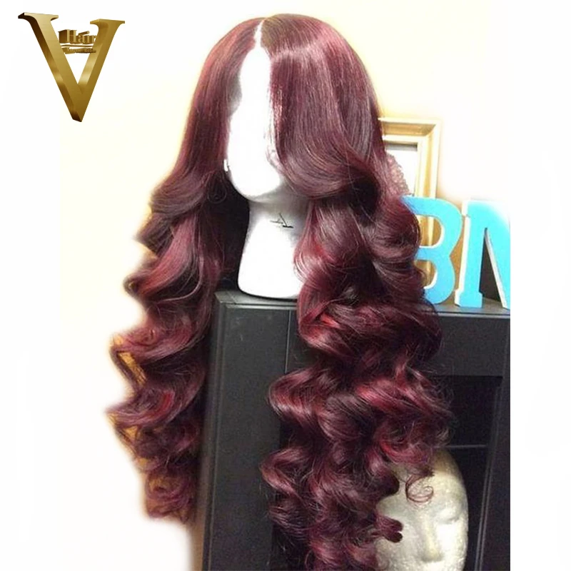 180% Wavy Colored Lace Front Human Hair Wigs Pre Plucked Lace Frontal 99J Red Burgundy Remy Brazilian Wig For Black Women
180% Wavy Colored Lace Front Human Hair Wigs Pre Plucked Lace Frontal 99J Red Burgundy Remy Brazilian Wig For Black Women