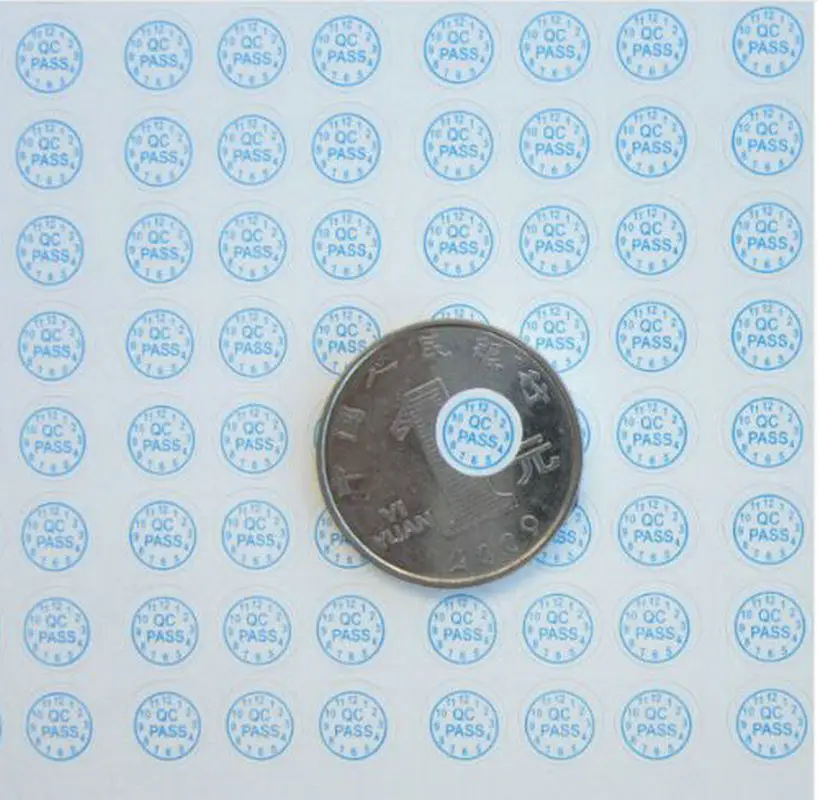 Adhesive Label Sticker Custom Label Sticker QC PASSED Sticker 5000pcs / Batch Blue Font Round Fragile Label Shredded Warranty La
Adhesive Label Sticker Custom Label Sticker QC PASSED Sticker 5000pcs / Batch Blue Font Round Fragile Label Shredded Warranty La