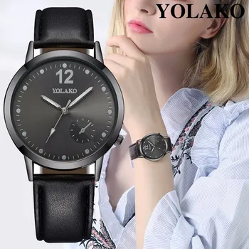 Fashion Women Watches Ladies Clock Black Leather Band Luminous Small Dial Simple Casual Female Women Wrist Watch bayan kol saati
Fashion Women Watches Ladies Clock Black Leather Band Luminous Small Dial Simple Casual Female Women Wrist Watch bayan kol saati