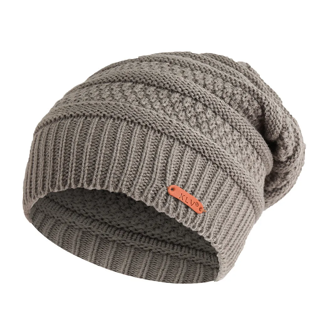 KLV 2019 Men Women Baggy Warm Crochet Winter Wool Knit Beanie Skull Slouchy Caps Hat For Girls Gorras Mujer
KLV 2019 Men Women Baggy Warm Crochet Winter Wool Knit Beanie Skull Slouchy Caps Hat For Girls Gorras Mujer