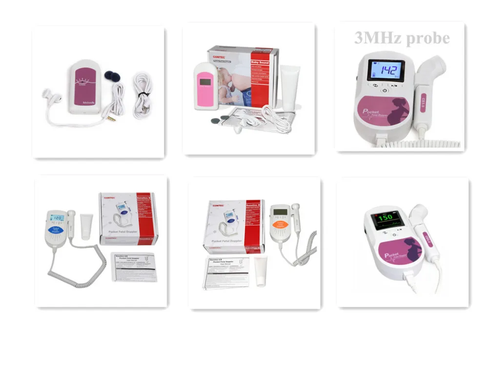 CE&FDA Baby sound A/B Sonoline C1/A/B Pocket Fetal doppler LCD Screen Free Gel Pregnant Women Home/Hospital
CE&FDA Baby sound A/B Sonoline C1/A/B Pocket Fetal doppler LCD Screen Free Gel Pregnant Women Home/Hospital