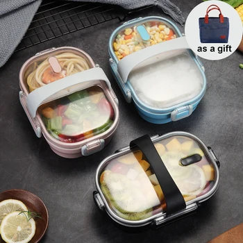 Portable 2 Compartment Lunch Box 304 Stainless Steel Bento Box Leak-proof Food Container Food Box with Bags for School Students
Portable 2 Compartment Lunch Box 304 Stainless Steel Bento Box Leak-proof Food Container Food Box with Bags for School Students