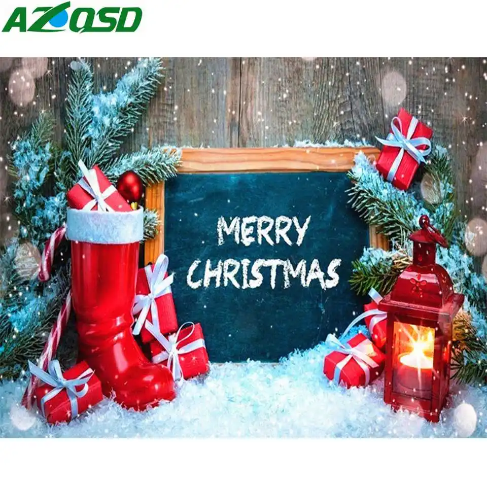AZQSD Diamond Mosaic Landscape Rhinestones Pictures Crafts Diamond Painting With Square Stones Christmas Decorations For Home
AZQSD Diamond Mosaic Landscape Rhinestones Pictures Crafts Diamond Painting With Square Stones Christmas Decorations For Home