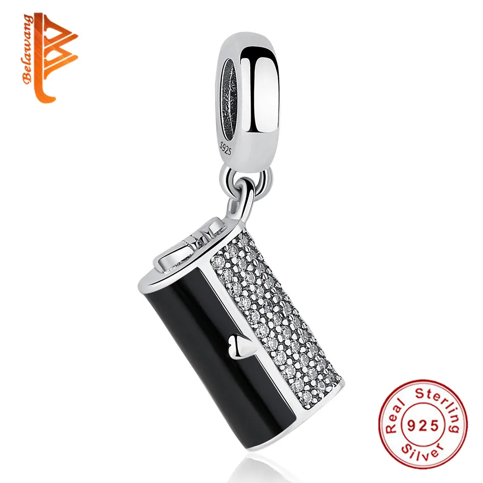 BELAWANG Luxury 925 Sterling Silver Clutch Bag Dangle Charm For Women Fit Original Bracelet&Bangle Clear Crystal Fashion Jewelry
BELAWANG Luxury 925 Sterling Silver Clutch Bag Dangle Charm For Women Fit Original Bracelet&Bangle Clear Crystal Fashion Jewelry