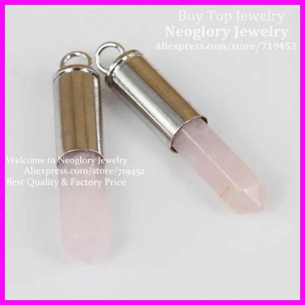 10pcs Nature Pink Quartz Gems Point Bullet Pendant Hexagon Quartz Druzy Pendant Real Silver Plated Casing Pendant
10pcs Nature Pink Quartz Gems Point Bullet Pendant Hexagon Quartz Druzy Pendant Real Silver Plated Casing Pendant