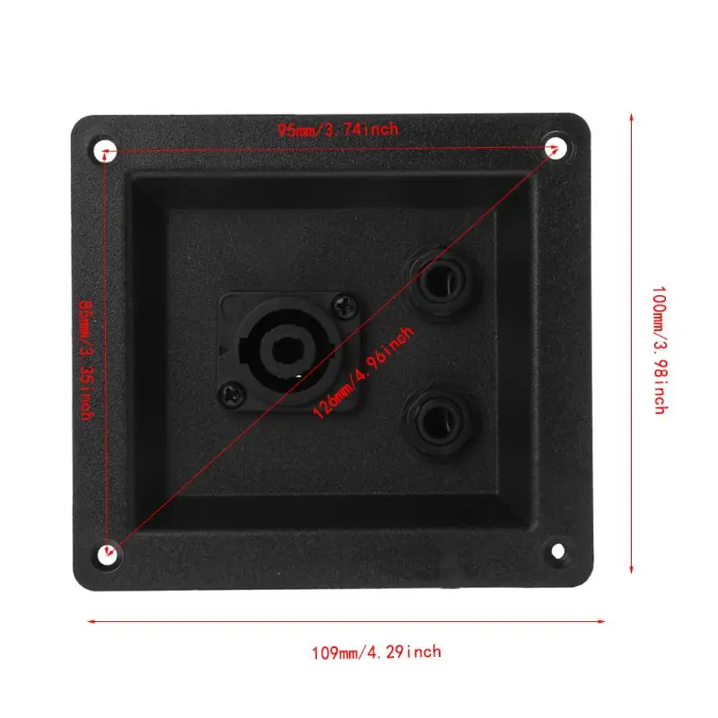 Terminal Board Cabinet Stage Louder Speaker Speakon Connector 1/4" Phone Jack Hifi Audio DIY Accessories
Terminal Board Cabinet Stage Louder Speaker Speakon Connector 1/4" Phone Jack Hifi Audio DIY Accessories