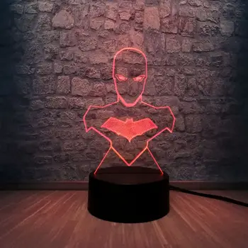 2019 Marvel Figure Batman 3D Night Light LED Table Desk Lamp 7 Color Change Bedroom Decora Children Gift Toys USB Base Switch
2019 Marvel Figure Batman 3D Night Light LED Table Desk Lamp 7 Color Change Bedroom Decora Children Gift Toys USB Base Switch