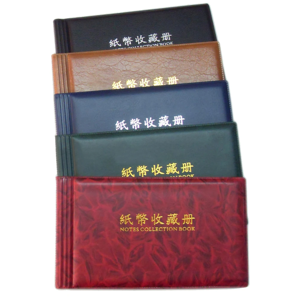 20 Pages Paper Money Currency Banknote Collection Book Storage Album Paper Money Postage Stamps Pocket Holder Book
20 Pages Paper Money Currency Banknote Collection Book Storage Album Paper Money Postage Stamps Pocket Holder Book