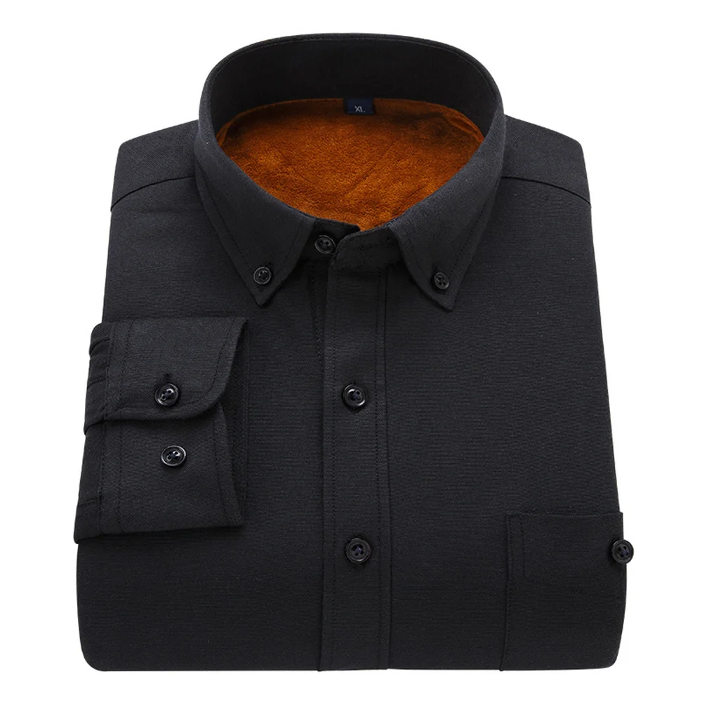 Solid Color shirt men oxford dress shirt 2018 Winter plus velvet Fashion Thicken Warm Male long-sleeved Business Casual Tops
Solid Color shirt men oxford dress shirt 2018 Winter plus velvet Fashion Thicken Warm Male long-sleeved Business Casual Tops