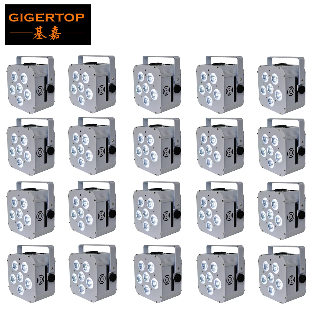 Discount Price 20 unit 6x18W Battery Wireless Led Par Light RGBWAU 6IN1 Color Tyanshine 8800MAH Rechargeable Li Battery White
Discount Price 20 unit 6x18W Battery Wireless Led Par Light RGBWAU 6IN1 Color Tyanshine 8800MAH Rechargeable Li Battery White