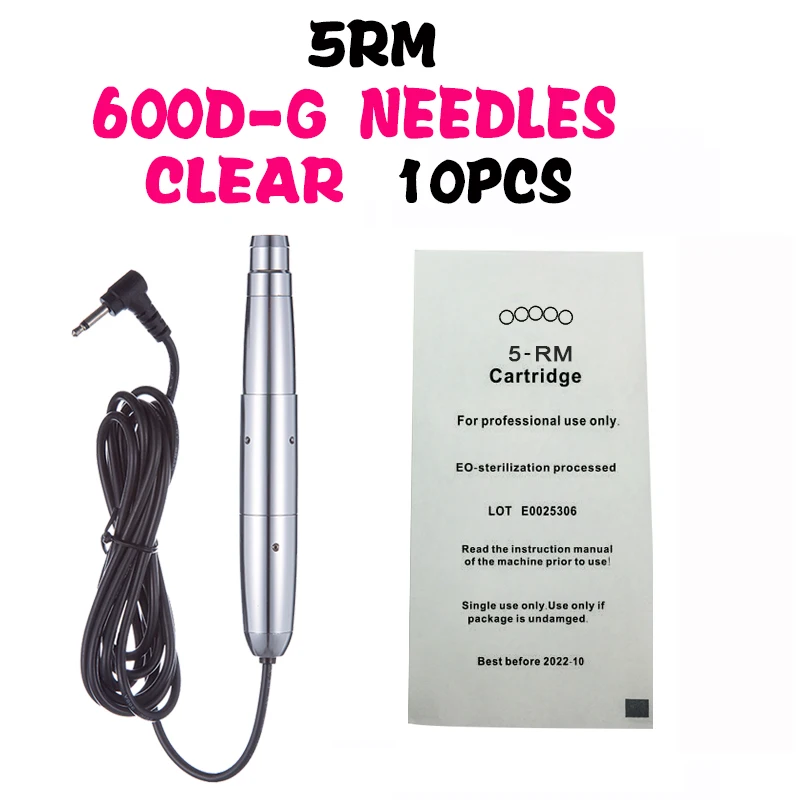 600D-G 5RM Clear 10PCS Sterilized Disposable Tattoo & Permanent Makeup Rotary Tattoo Machine Needles Drop Shipping 
600D-G 5RM Clear 10PCS Sterilized Disposable Tattoo & Permanent Makeup Rotary Tattoo Machine Needles Drop Shipping