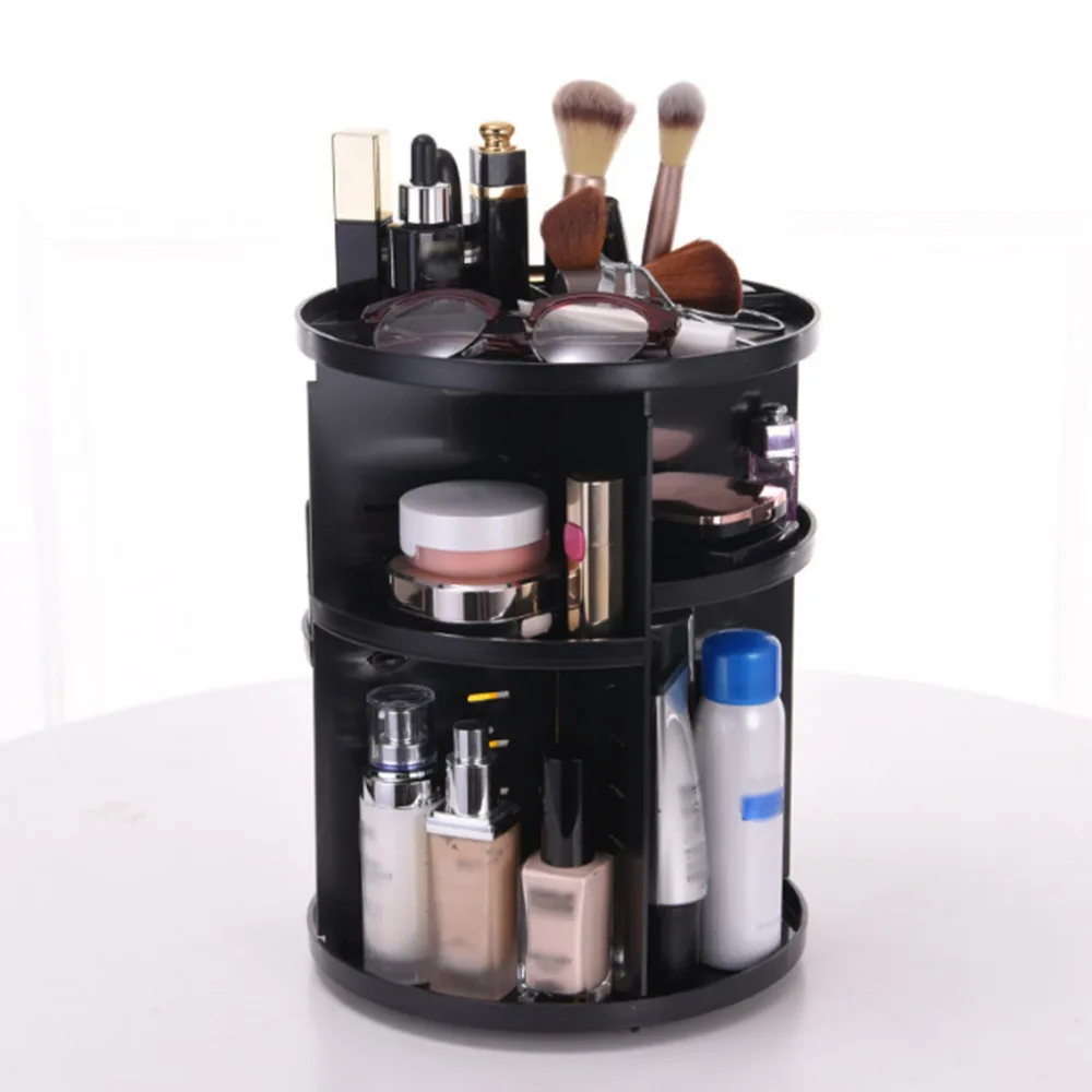 360-degree Rotating Makeup Organizer Box Brush Holder Jewelry Organizer Case Jewelry Makeup Cosmetic Storage Display Stand Box
360-degree Rotating Makeup Organizer Box Brush Holder Jewelry Organizer Case Jewelry Makeup Cosmetic Storage Display Stand Box