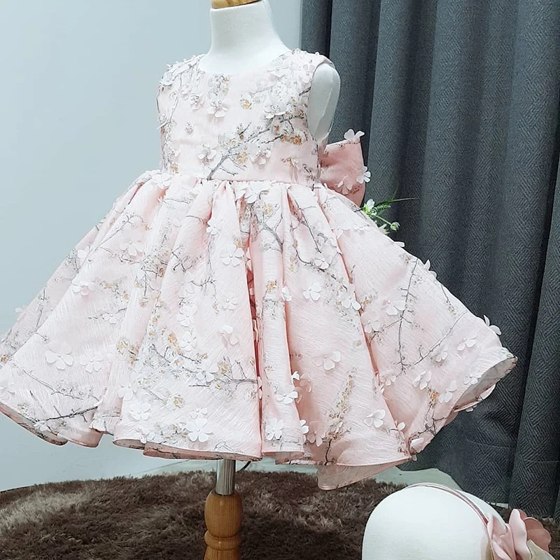 New Floral Baby Girl Dress Summer 1 Years Baby Girls Birthday Dresses Pink Tulle Lace Vestido Infant baptism Christening Gown
New Floral Baby Girl Dress Summer 1 Years Baby Girls Birthday Dresses Pink Tulle Lace Vestido Infant baptism Christening Gown