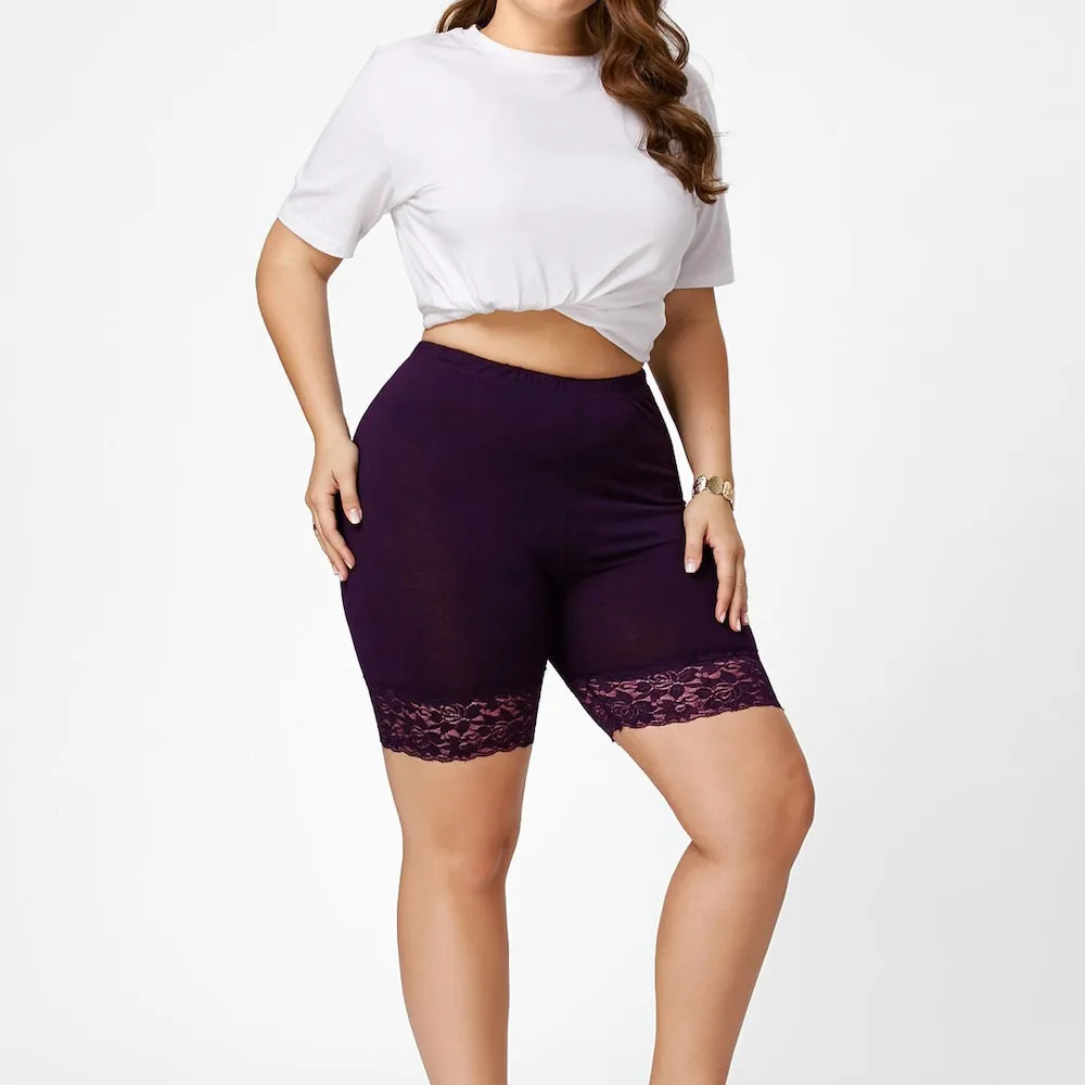 Womail Women short Plus Size Mid Waist Lace Hot Shorts Elastic Sports short Trousers Trunks Short Solid Casual Lady dropship j16
Womail Women short Plus Size Mid Waist Lace Hot Shorts Elastic Sports short Trousers Trunks Short Solid Casual Lady dropship j16
