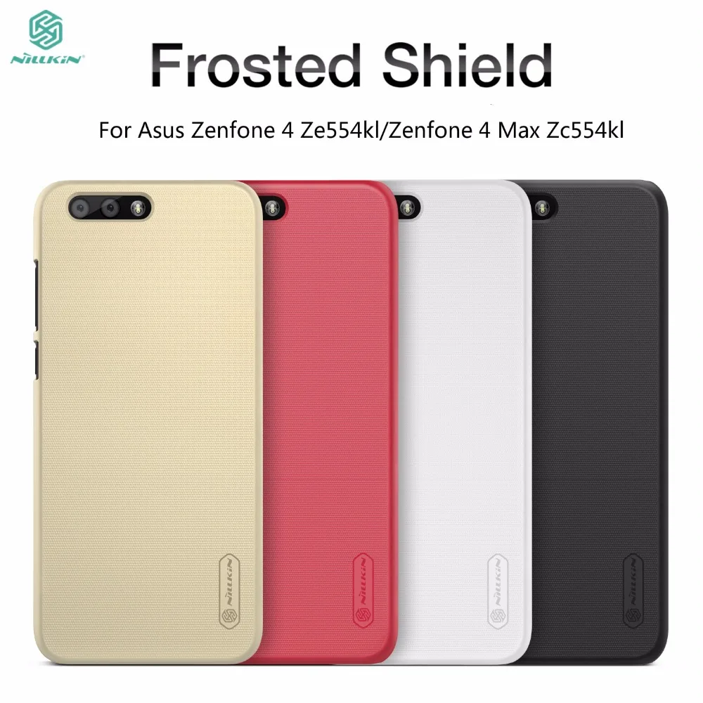 

NILLKIN Frosted Shield For Asus Zenfone 4 Ze554kl Phone Case Luxury Slim Hard Plastic Matte Cover For Asus Zenfone 4 Max Zc554kl