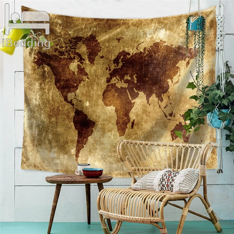 World Map Printed Tapestry Wall Hanging Carpet Polyester Tapestry Home Decorative Mandala Polyester Blanket Bed Sheets Yoga Mats
World Map Printed Tapestry Wall Hanging Carpet Polyester Tapestry Home Decorative Mandala Polyester Blanket Bed Sheets Yoga Mats