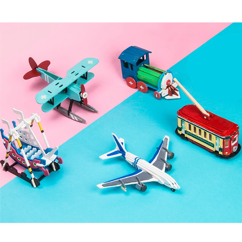 3D diecasts toy vehicles puzzle educational baby kids DIY Kindergarten Hand Painting game Materials Drawing Toys
3D diecasts toy vehicles puzzle educational baby kids DIY Kindergarten Hand Painting game Materials Drawing Toys