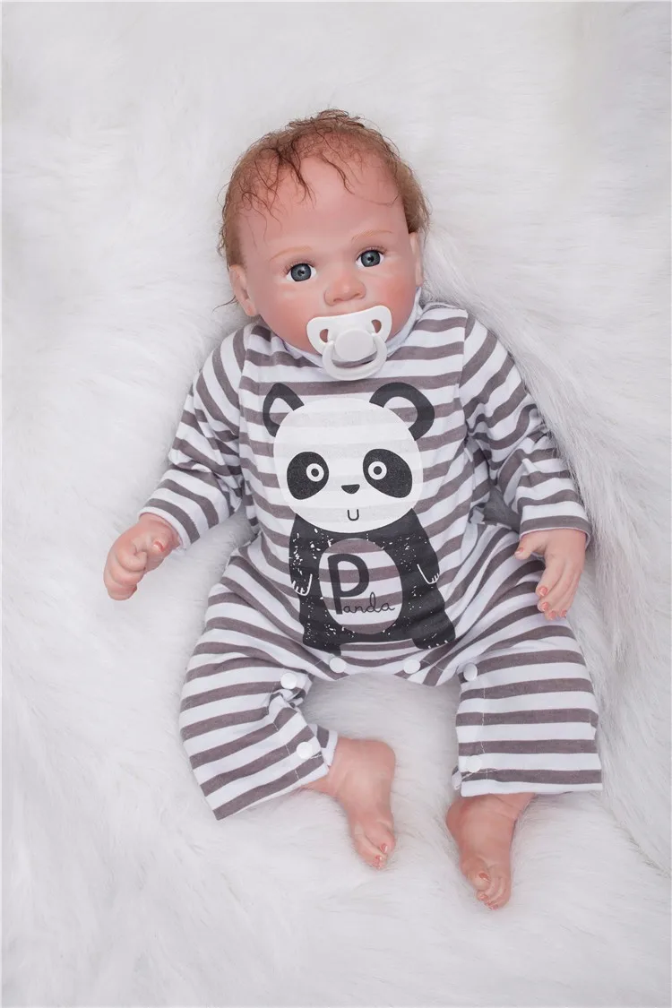 55cm soft Silicone Reborn Baby Doll Toys real touch fashion 22inch adorable High-end Christmas Birthday New Year Gift for sale
55cm soft Silicone Reborn Baby Doll Toys real touch fashion 22inch adorable High-end Christmas Birthday New Year Gift for sale