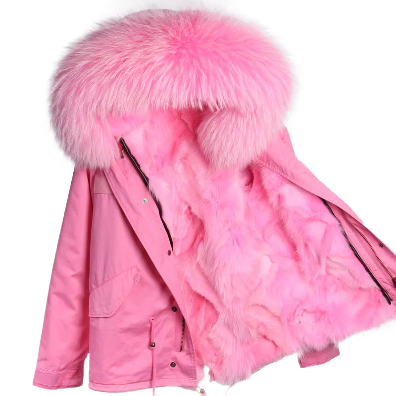 maomaokong 2019 new Fashion Women real Fox fur lined with Raccoon fur collar winter Luxurious fur jacket
maomaokong 2019 new Fashion Women real Fox fur lined with Raccoon fur collar winter Luxurious fur jacket