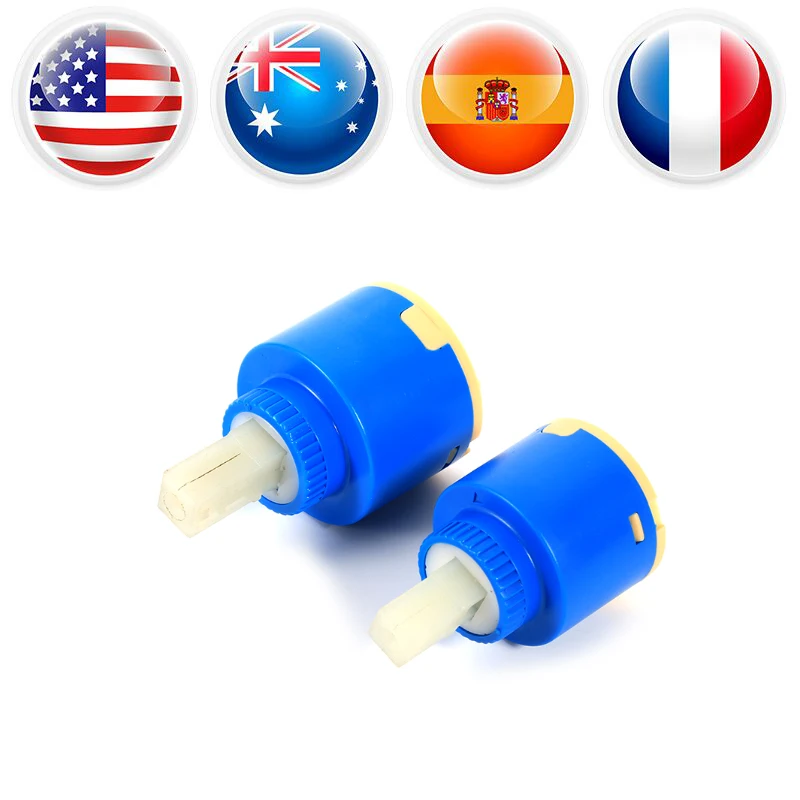 Practical Ceramic Cartridge Water Mixer Tap Inner Control Faucet Valve Disc tap cartridge PP Plastic Blue 35mm/40mm 2Sizes New
Practical Ceramic Cartridge Water Mixer Tap Inner Control Faucet Valve Disc tap cartridge PP Plastic Blue 35mm/40mm 2Sizes New