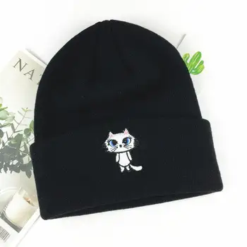 2019 cotton love cat embroidery Thicken knitted hat winter warm hat Skullies cap beanie hat for men and women 22
2019 cotton love cat embroidery Thicken knitted hat winter warm hat Skullies cap beanie hat for men and women 22