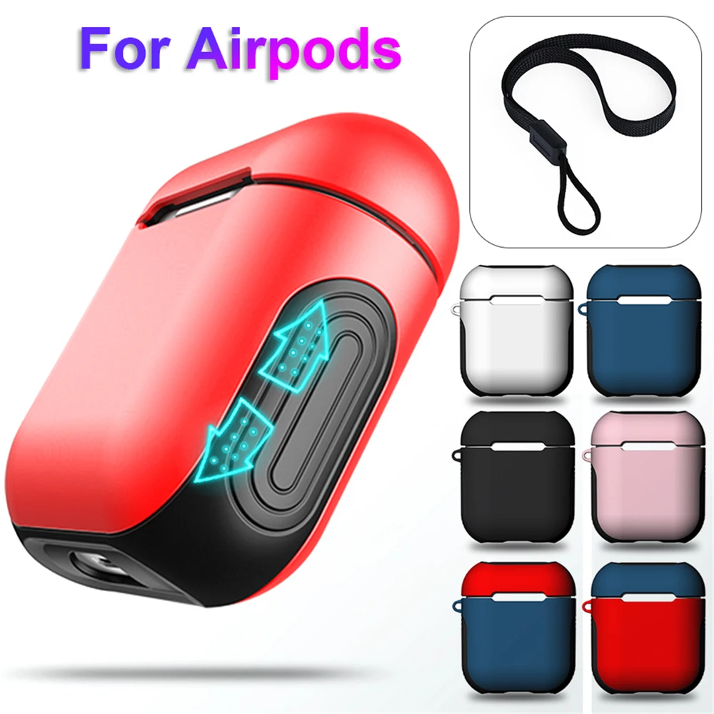 New Silicone Case Cover Ephones Pouch Protective Skin Anti-lost Protective Skin Wireless Earphone Case for apple AirPods Durable
New Silicone Case Cover Ephones Pouch Protective Skin Anti-lost Protective Skin Wireless Earphone Case for apple AirPods Durable