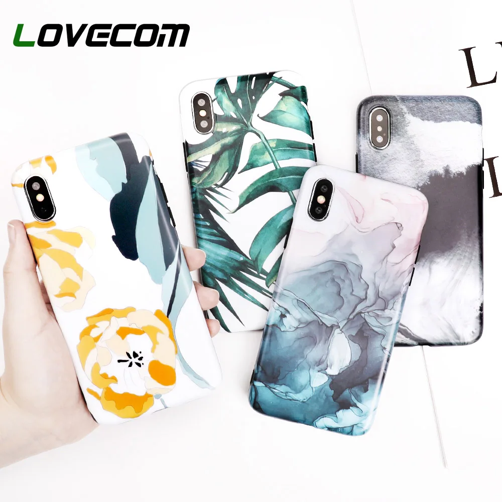 LOVECOM Phone Cases For iPhone XS Max XR 6 6S 7 8 Plus X XS IMD Soft Banana Leaf Ink Painting Protective Retro Back Cover Coque
LOVECOM Phone Cases For iPhone XS Max XR 6 6S 7 8 Plus X XS IMD Soft Banana Leaf Ink Painting Protective Retro Back Cover Coque