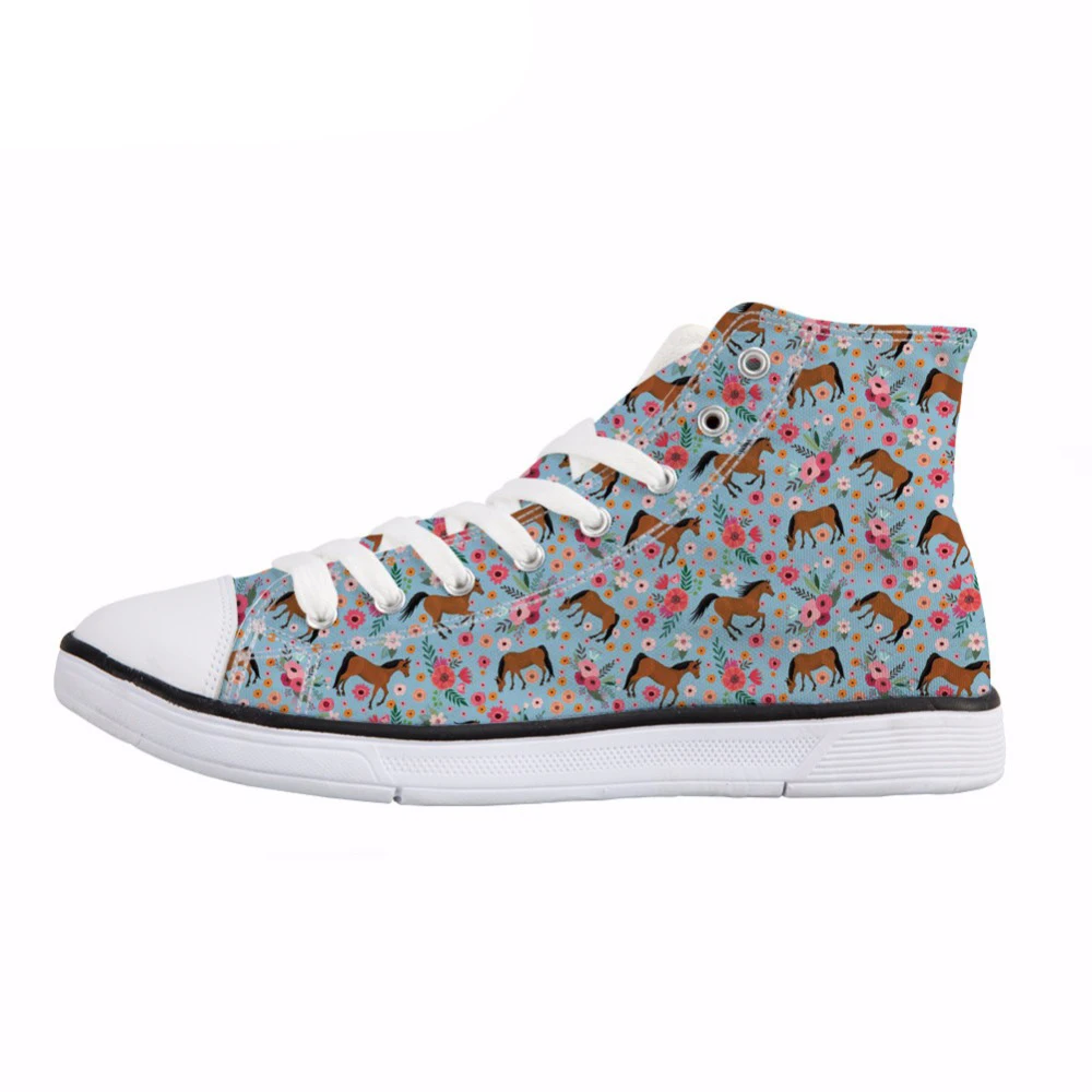 NOISYDESIGNS Arabian Horse Flower Print Women High Top Vulcanize Shoes Breathable Classic Canvas Shoes for Female Girl Flat Shoe
NOISYDESIGNS Arabian Horse Flower Print Women High Top Vulcanize Shoes Breathable Classic Canvas Shoes for Female Girl Flat Shoe