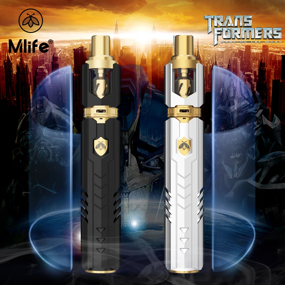 100% Original Mlife S2 Kit Box Mod Cigarrillo Electronico vape pens vaper with 1.8ML Atomiseur