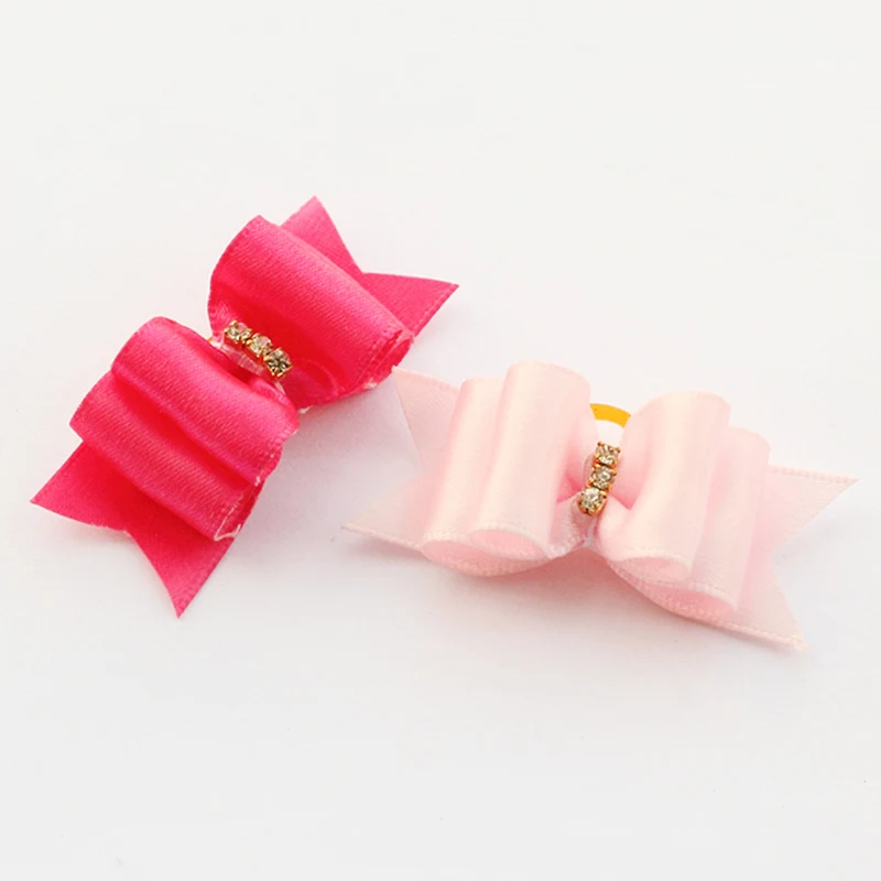Handmade Dogs Accessories Grooming Classic Pop Colors Ribbon Hair Bow Pet Satin Boutique.
Handmade Dogs Accessories Grooming Classic Pop Colors Ribbon Hair Bow Pet Satin Boutique.