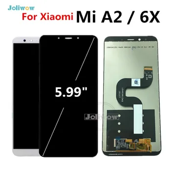 Tested Good Quality For Xiaomi Mi A2 lcd MIA2 Display Touch Screen Digitizer Assembly Replacement Parts for Xiaomi 6X LCD
Tested Good Quality For Xiaomi Mi A2 lcd MIA2 Display Touch Screen Digitizer Assembly Replacement Parts for Xiaomi 6X LCD